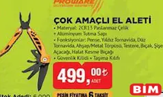 PROWARE ÇOK AMAÇLI EL ALETİ